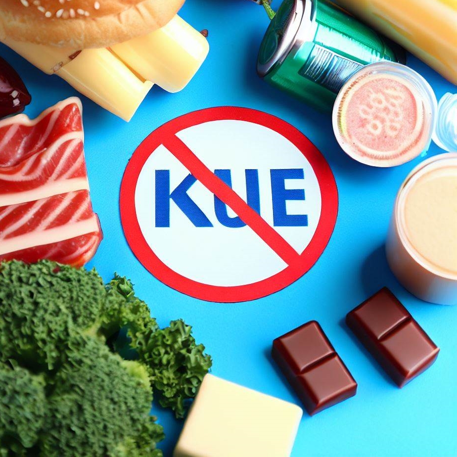 Dieta ketogeniczna - Produkty zakazane
